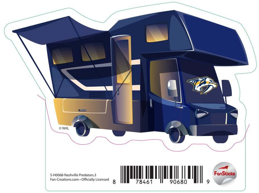 Fan Creations Decal Nashville Predators - NHL 3 inch Decal