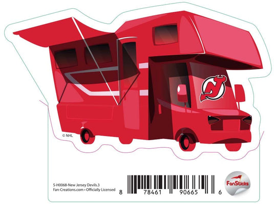 Fan Creations Decal New Jersey Devils - NHL 3 inch Decal