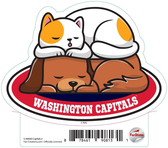 Fan Creations Decal Capitals - NHL 3 inch Decal
