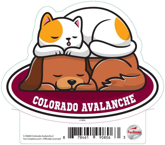 Fan Creations Decal Colorado Avalanche - NHL 3 inch Decal