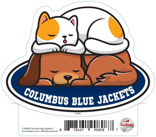 Fan Creations Decal Columbus Blue Jacket - NHL 3 inch Decal