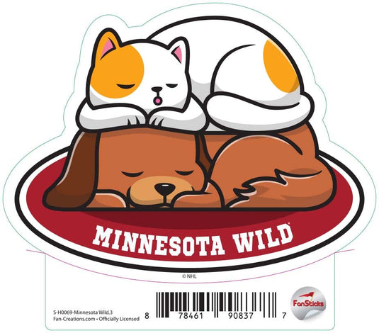 Fan Creations Decal Minnesota Wild - NHL 3 inch Decal