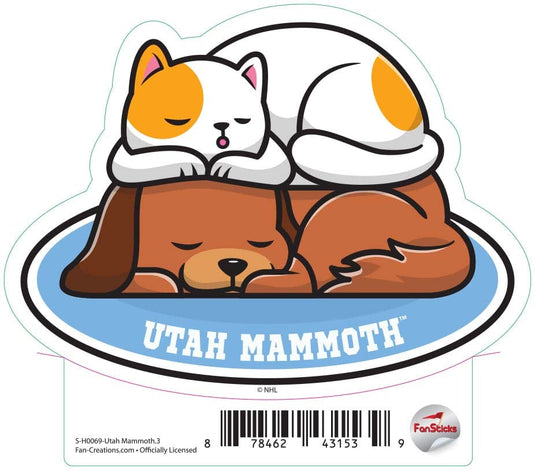 Fan Creations Decal Utah Mammoth - NHL 3 inch Decal