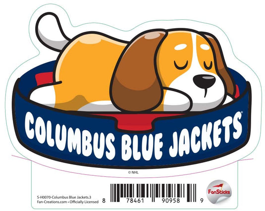 Fan Creations Decal Columbus Blue Jacket - NHL 3 inch Decal