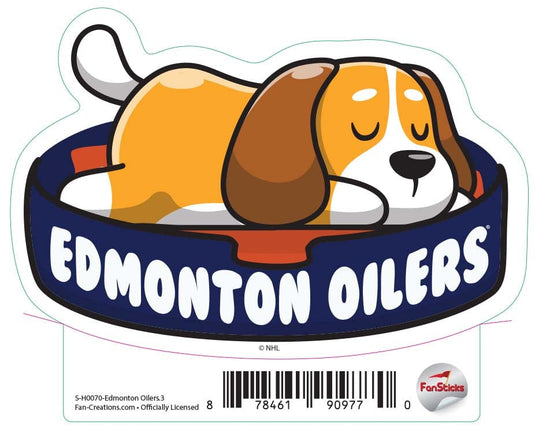 Fan Creations Decal Edmonton Oilers - NHL 3 inch Decal