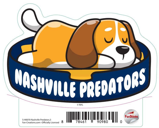 Fan Creations Decal Nashville Predators - NHL 3 inch Decal
