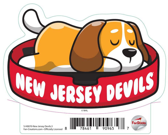 Fan Creations Decal New Jersey Devils - NHL 3 inch Decal