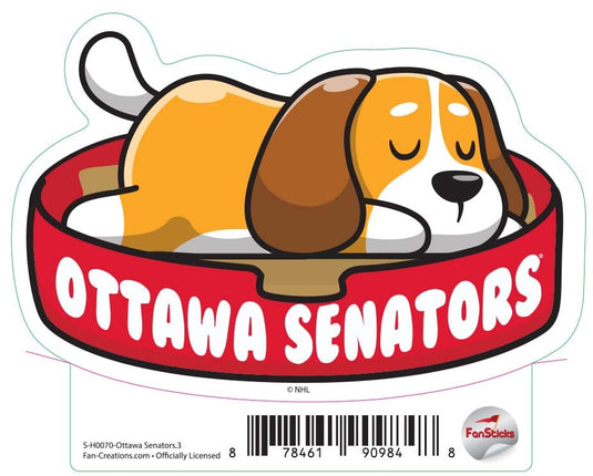 Fan Creations Decal Ottawa Senators - NHL 3 inch Decal