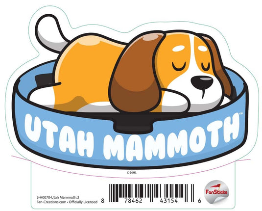 Fan Creations Decal Utah Mammoth - NHL 3 inch Decal