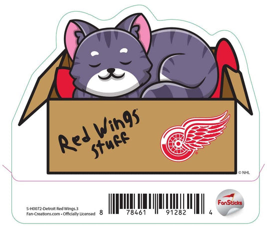 Fan Creations Decal Red Wings - NHL 3 inch Decal