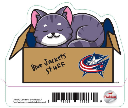 Fan Creations Decal Columbus Blue Jacket - NHL 3 inch Decal