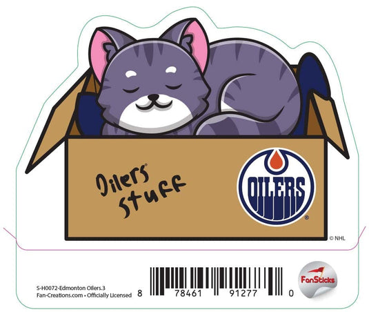 Fan Creations Decal Edmonton Oilers - NHL 3 inch Decal