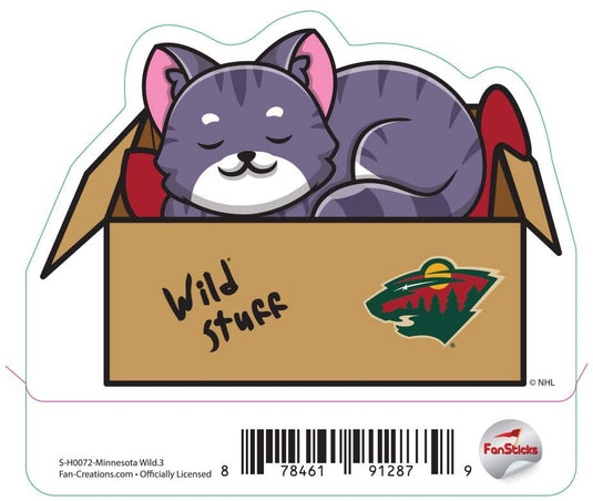 Fan Creations Decal Minnesota Wild - NHL 3 inch Decal