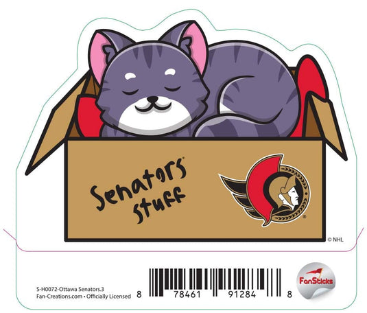 Fan Creations Decal Ottawa Senators - NHL 3 inch Decal