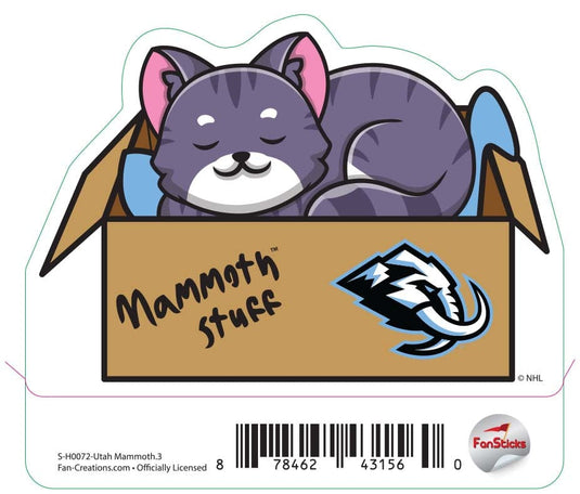 Fan Creations Decal Utah Mammoth - NHL 3 inch Decal