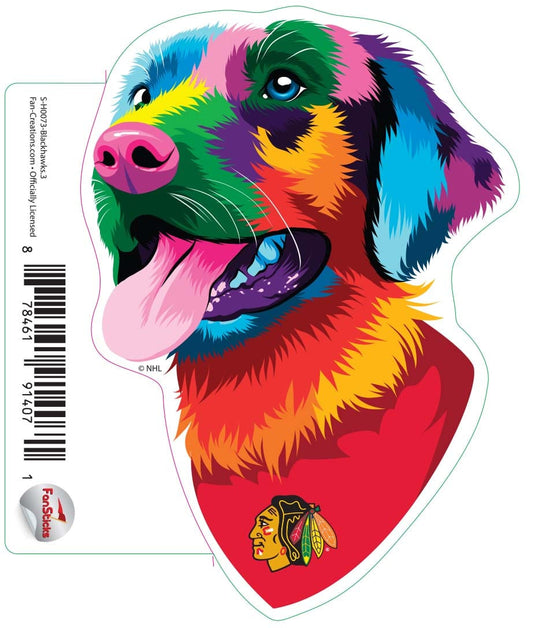 Fan Creations Decal Blackhawks - NHL 3 inch Decal