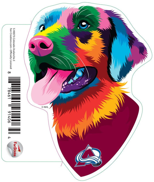 Fan Creations Decal Colorado Avalanche - NHL 3 inch Decal