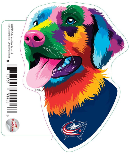 Fan Creations Decal Columbus Blue Jacket - NHL 3 inch Decal