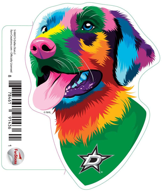 Fan Creations Decal Dallas Stars - NHL 3 inch Decal