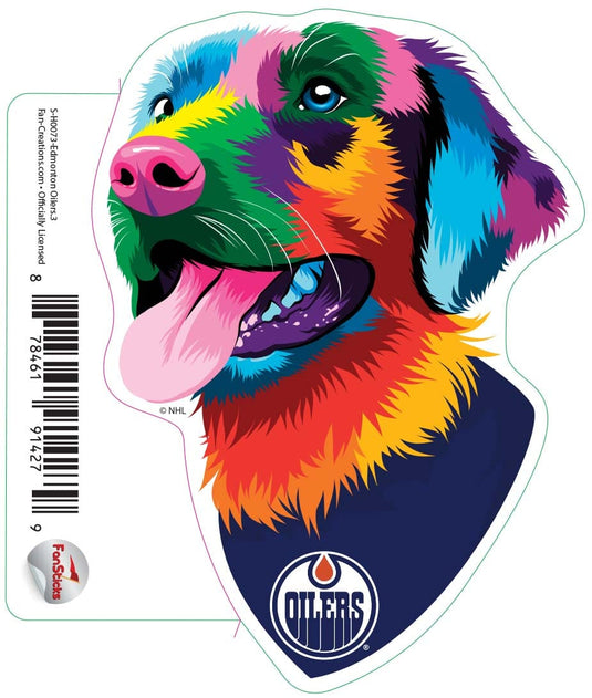 Fan Creations Decal Edmonton Oilers - NHL 3 inch Decal