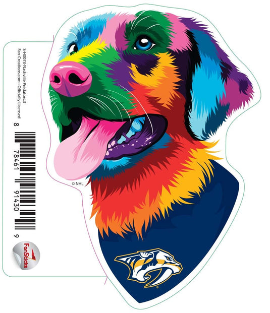Fan Creations Decal Nashville Predators - NHL 3 inch Decal