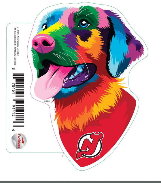 Fan Creations Decal New Jersey Devils - NHL 3 inch Decal