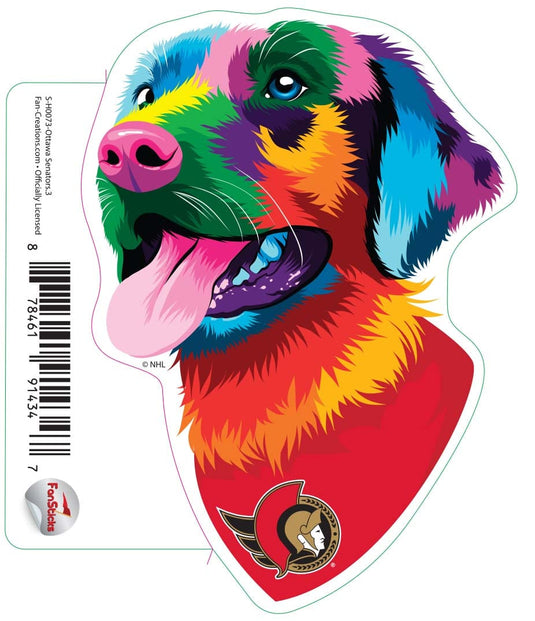 Fan Creations Decal Ottawa Senators - NHL 3 inch Decal