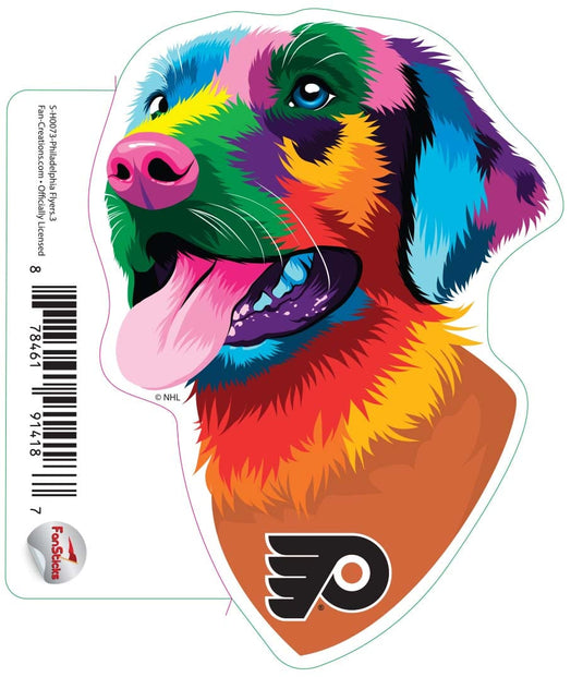 Fan Creations Decal Philadelphia Flyers - NHL 3 inch Decal