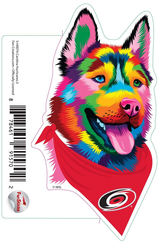 Fan Creations Decal Carolina Hurricanes - NHL 3 inch Decal