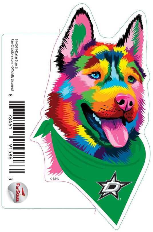 Fan Creations Decal Dallas Stars - NHL 3 inch Decal