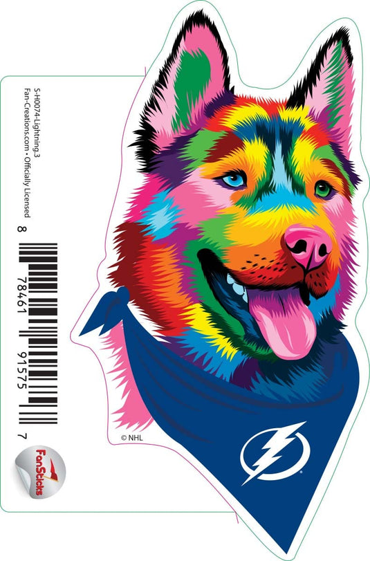 Fan Creations Decal Lightning - NHL 3 inch Decal