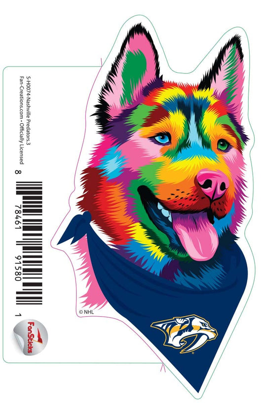 Fan Creations Decal Nashville Predators - NHL 3 inch Decal