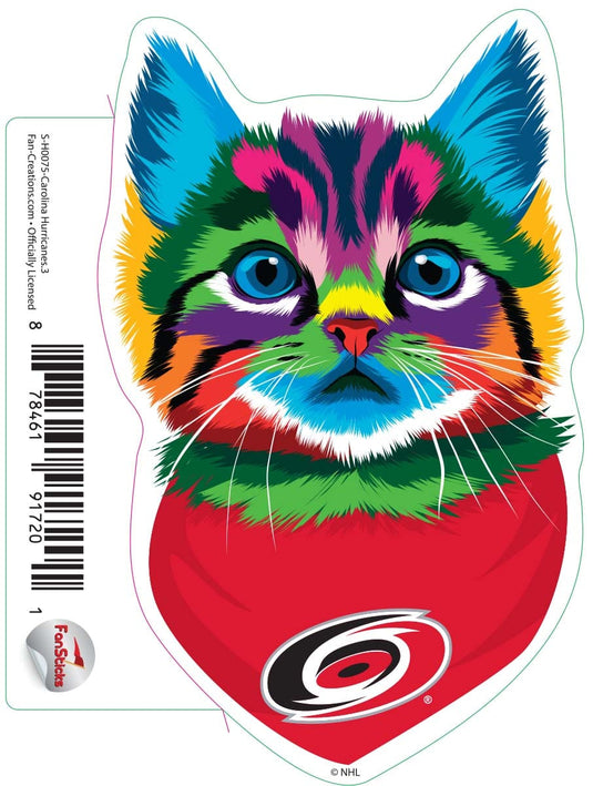 Fan Creations Decal Carolina Hurricanes - NHL 3 inch Decal