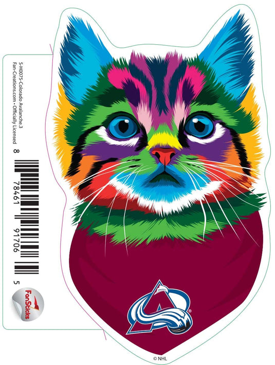 Fan Creations Decal Colorado Avalanche - NHL 3 inch Decal