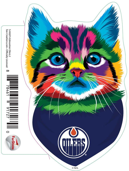 Fan Creations Decal Edmonton Oilers - NHL 3 inch Decal