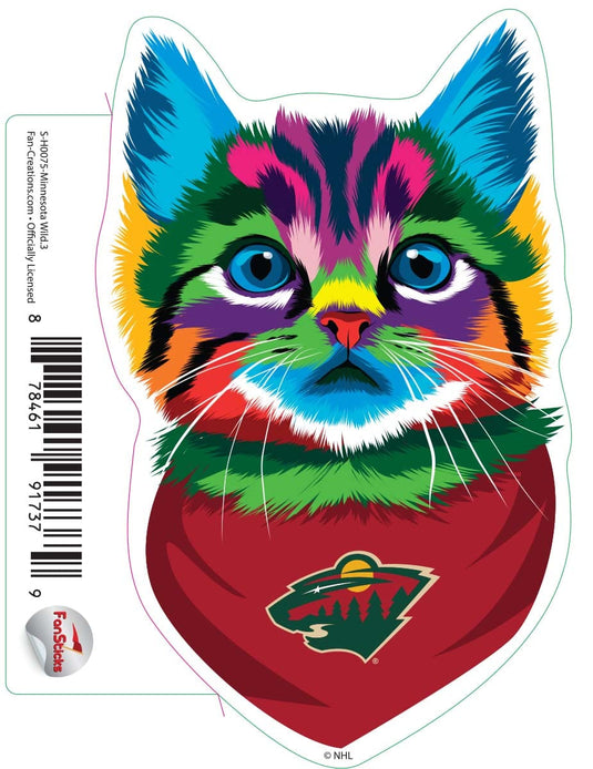 Fan Creations Decal Minnesota Wild - NHL 3 inch Decal