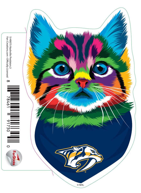 Fan Creations Decal Nashville Predators - NHL 3 inch Decal