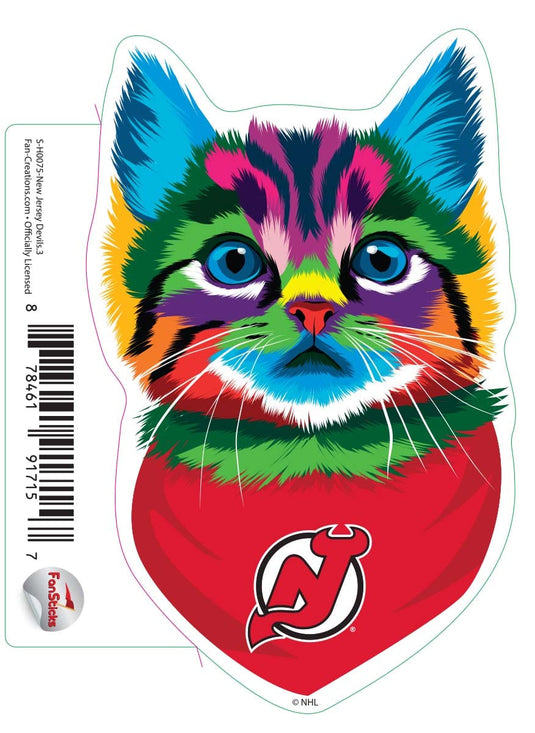 Fan Creations Decal New Jersey Devils - NHL 3 inch Decal
