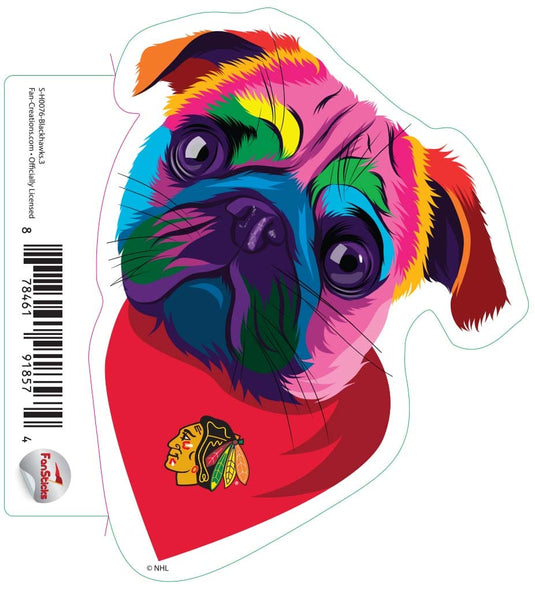 Fan Creations Decal Blackhawks - NHL 3 inch Decal