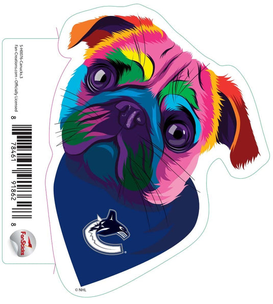 Fan Creations Decal Canucks - NHL 3 inch Decal