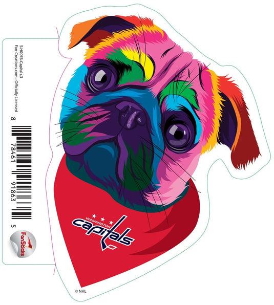 Fan Creations Decal Capitals - NHL 3 inch Decal