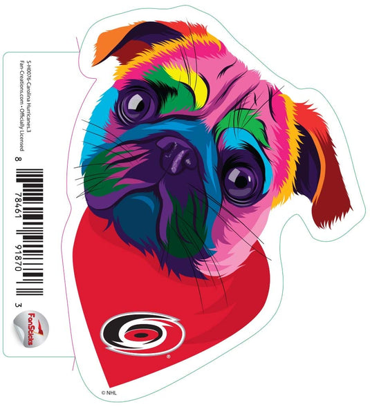 Fan Creations Decal Carolina Hurricanes - NHL 3 inch Decal
