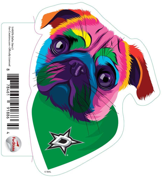 Fan Creations Decal Dallas Stars - NHL 3 inch Decal