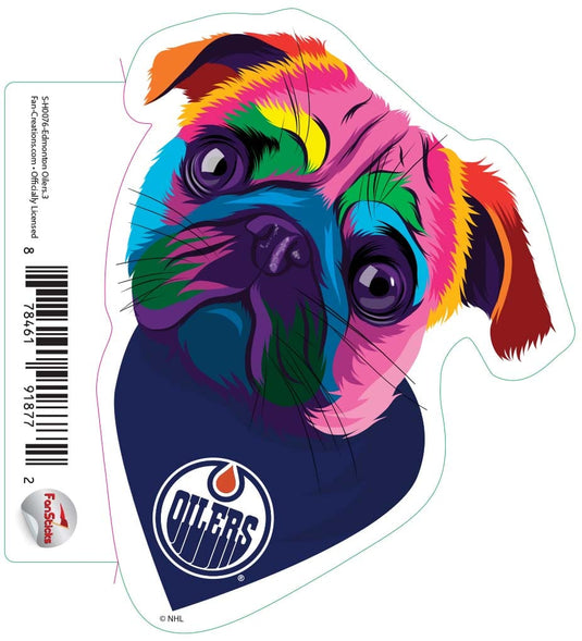 Fan Creations Decal Edmonton Oilers - NHL 3 inch Decal