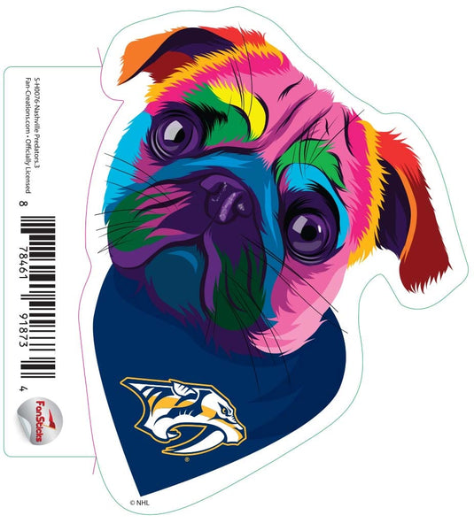 Fan Creations Decal Nashville Predators - NHL 3 inch Decal