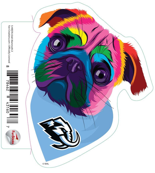 Fan Creations Decal Utah Mammoth - NHL 3 inch Decal