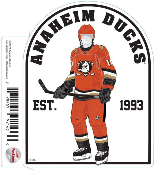 Fan Creations Decal Anaheim Ducks - NHL 3 inch Decal
