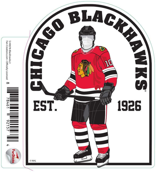 Fan Creations Decal Blackhawks - NHL 3 inch Decal