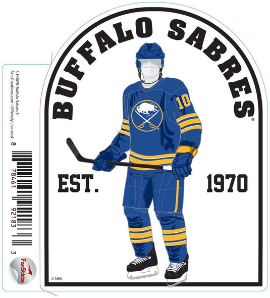Fan Creations Decal Buffalo Sabres - NHL 3 inch Decal