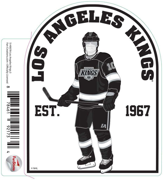 Fan Creations Decal Los Angeles Kings - NHL 3 inch Decal